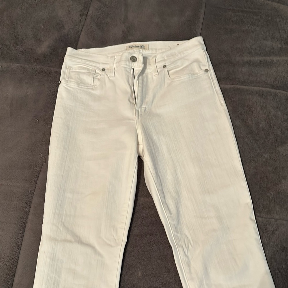 White jeans